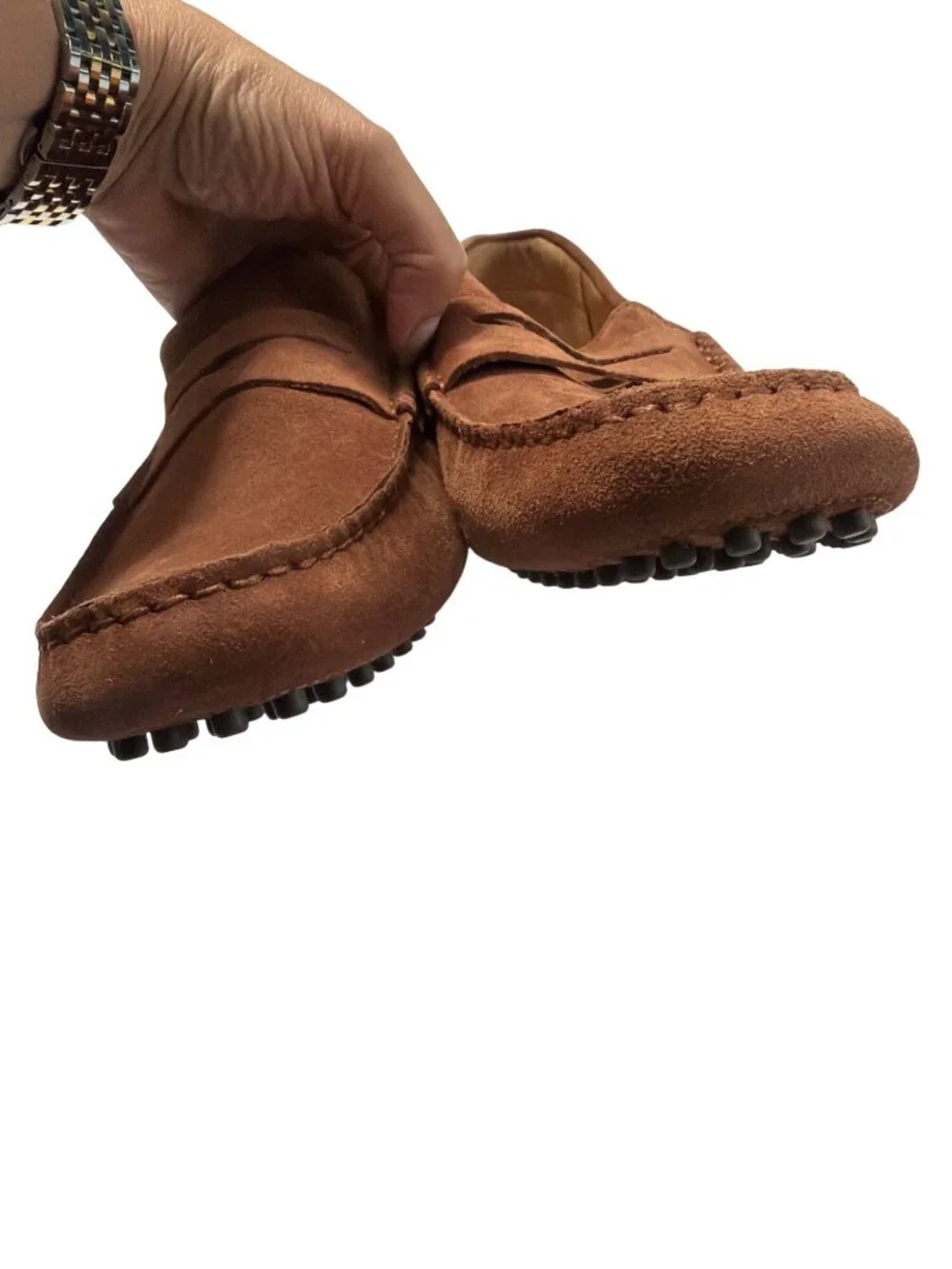 Jack Erwin Parker Mens Suede Driving Loafers